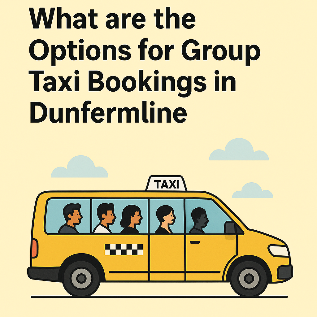 What are the Options for Group Taxi Bookings in Dunfermline