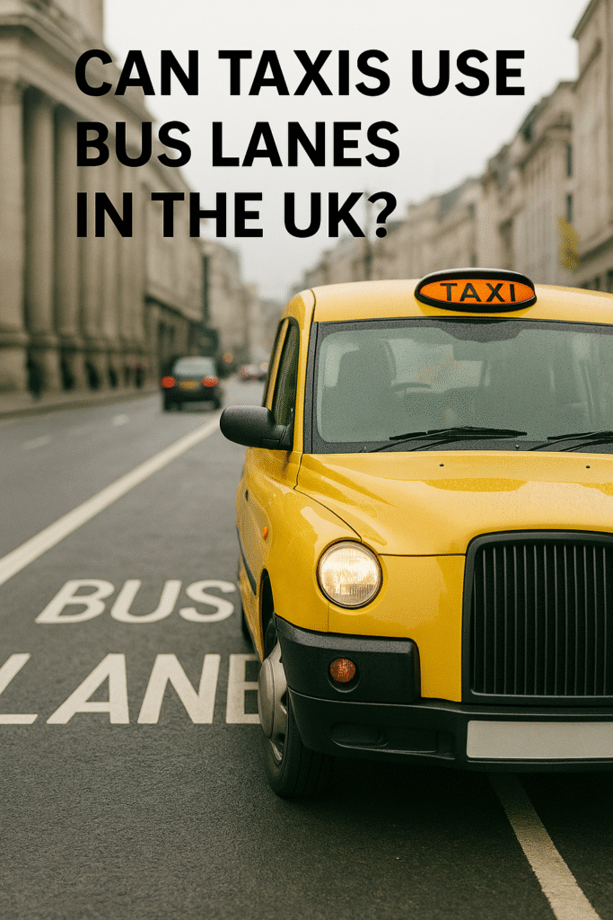 Can Taxis Use Bus Lanes in the UK