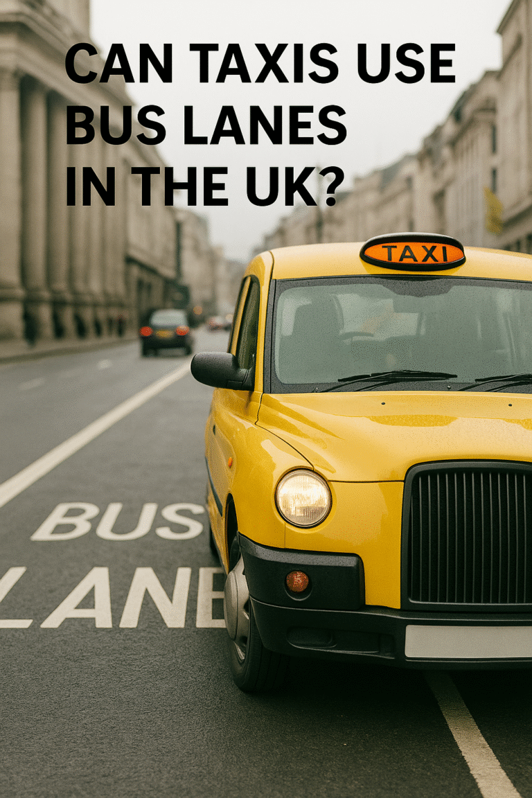 Can Taxis Use Bus Lanes in the UK