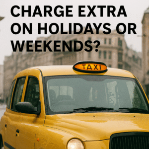 Do UK Taxis Charge Extra on Holidays or Weekends