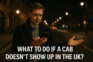 What To Do If a Cab Doesn't Show Up in the UK