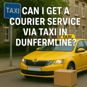 Can I Get a Courier Service Via Taxi in Dunfermline