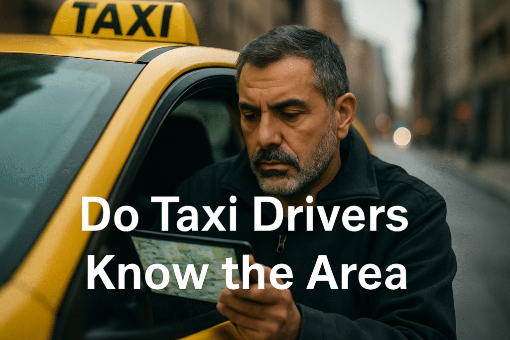 Do Taxi Drivers Know the Area