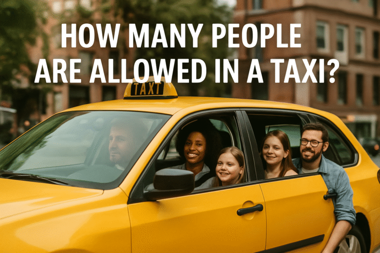How Many People Are Allowed in a Taxi