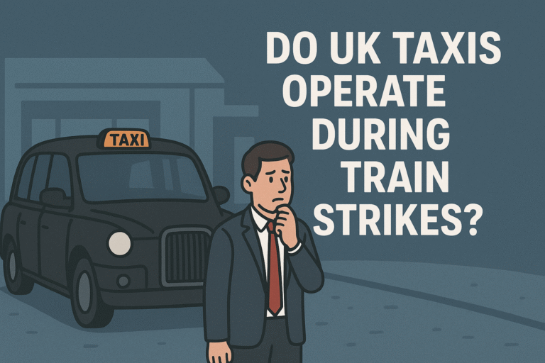 Do UK Taxis Operate During Train Strikes
