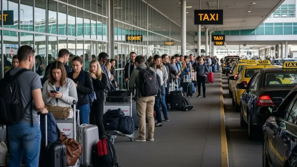 booking a taxi in advance