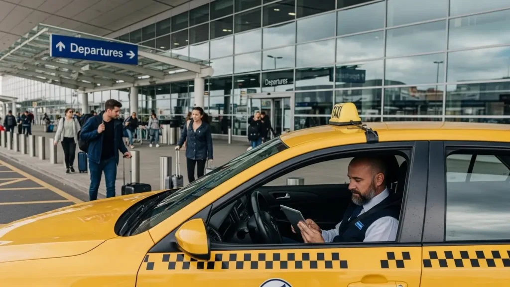 advance taxi booking at airport